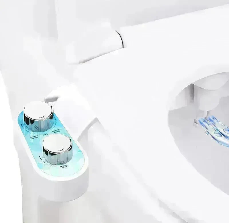 Manually Adjustable Toilet Bidet And Mechanical Bidet for Butt Washing. - EX-STOCK CANADA