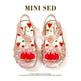 Meli Crystal Shoes Fruit Soft Bottom Roman Style - EX-STOCK CANADA