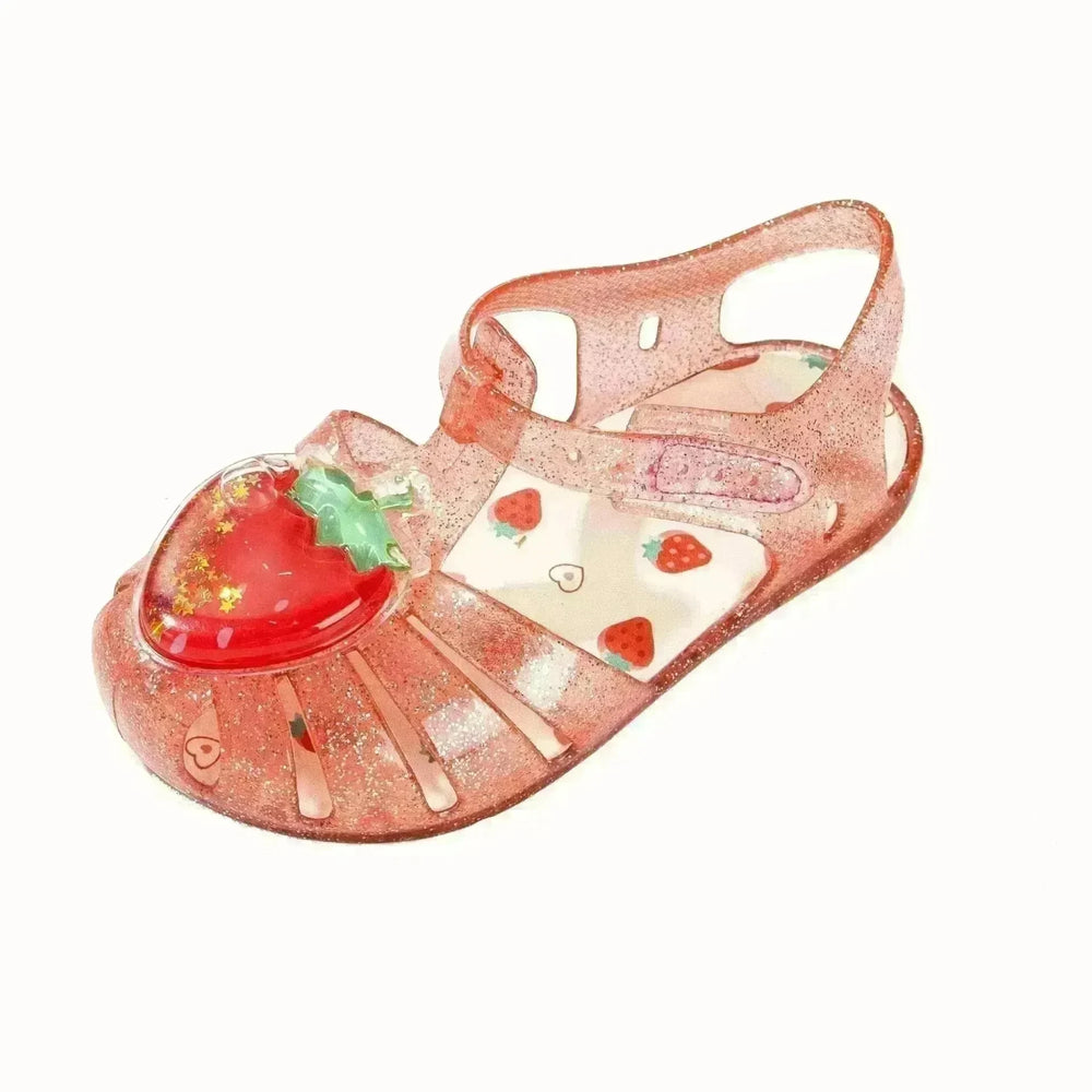 Meli Crystal Shoes Fruit Soft Bottom Roman Style - EX-STOCK CANADA