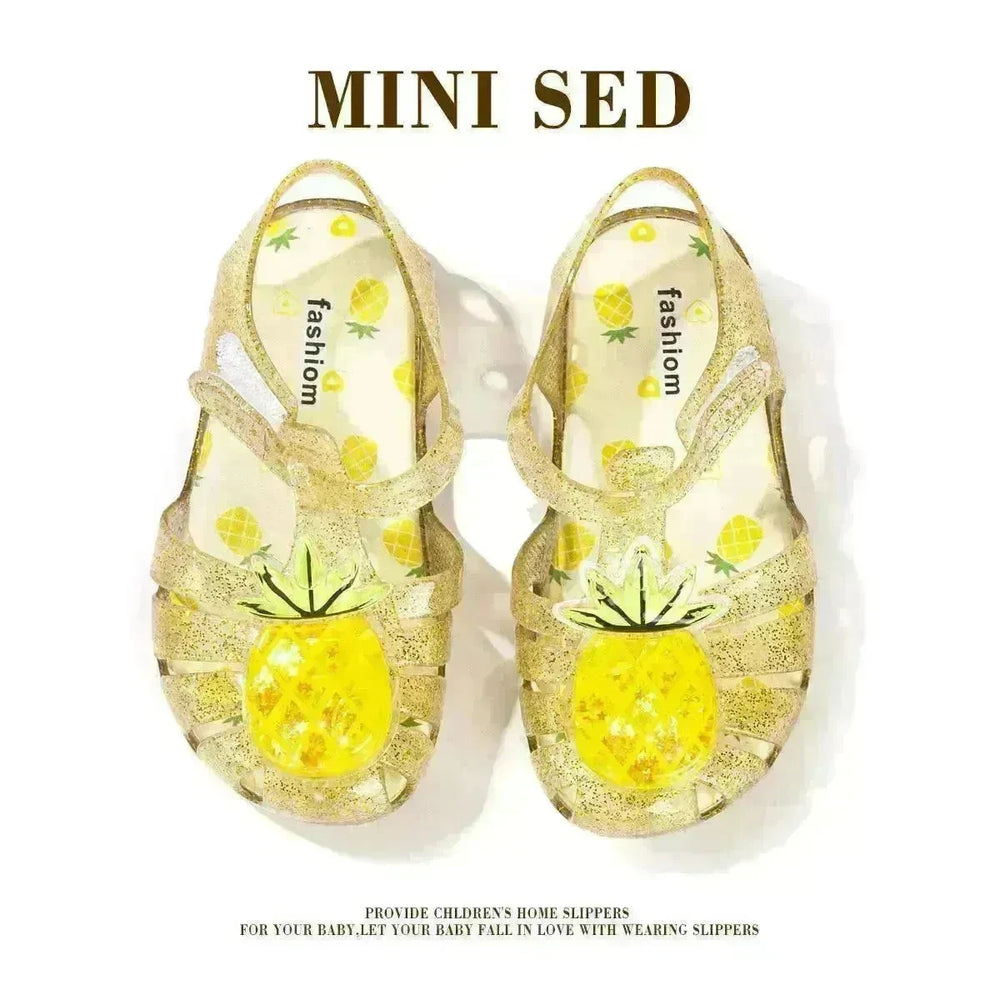 Meli Crystal Shoes Fruit Soft Bottom Roman Style - EX-STOCK CANADA
