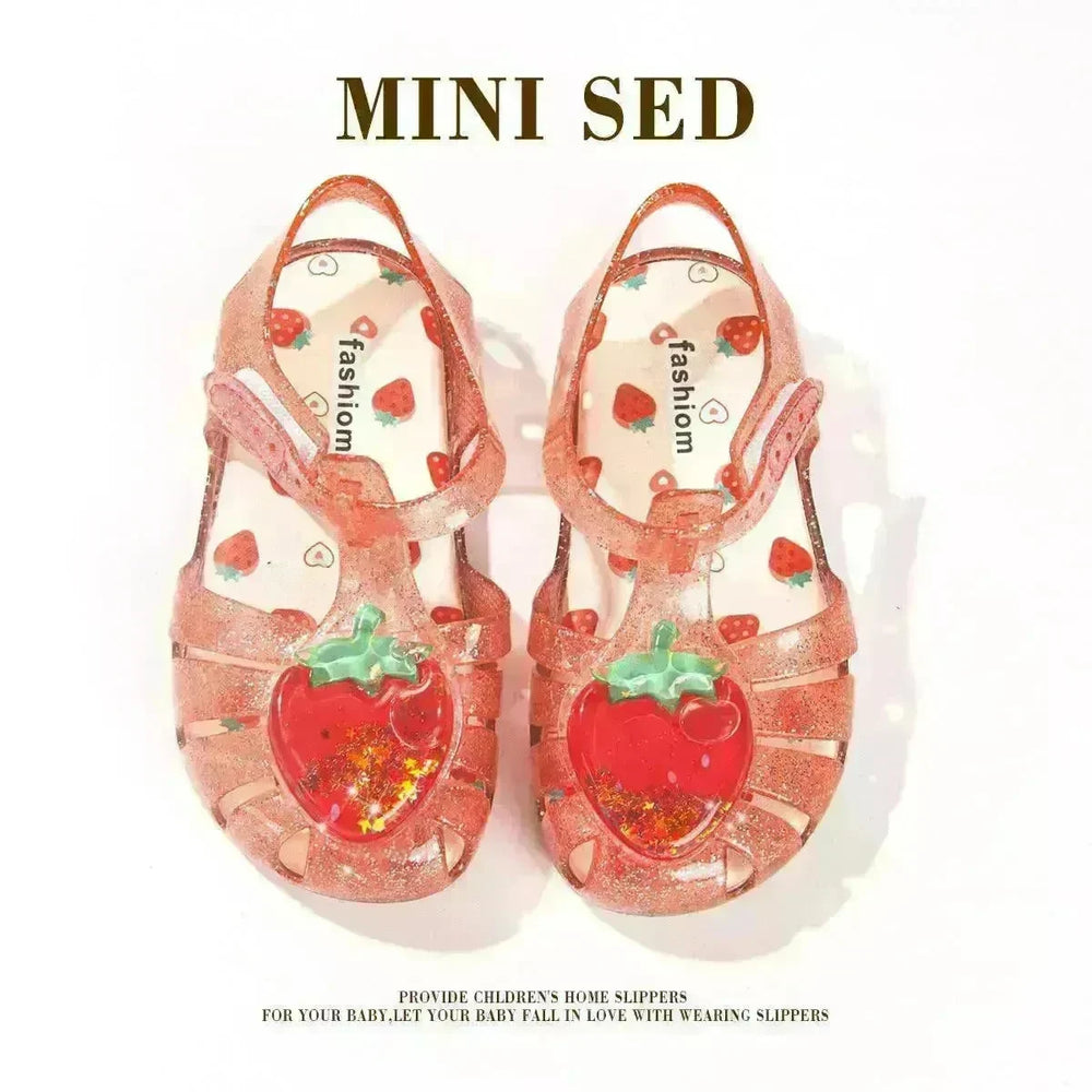 Meli Crystal Shoes Fruit Soft Bottom Roman Style - EX-STOCK CANADA