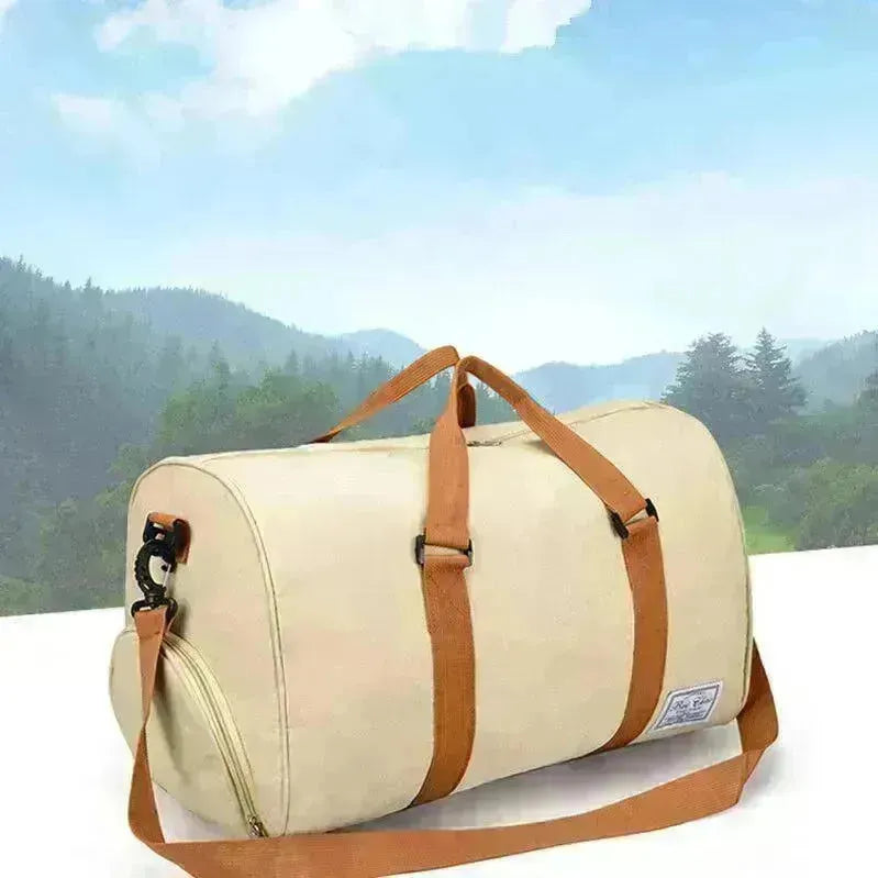 Men & Ladies Sports Duffle Travel Bag Lager Canvas Leisure Work Gym Holdall Bags - EX-STOCK CANADA