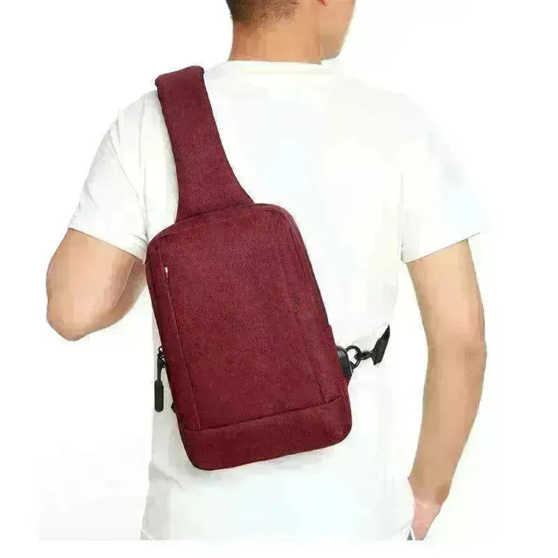 Men Chest Bag Shoulder Crossbody Sling Backpack - EX-STOCK CANADA