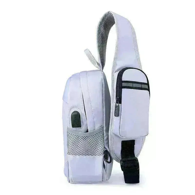 Men Chest Bag With Phone Wallet Design Crossbody Shoulder Bag - EX-STOCK CANADA