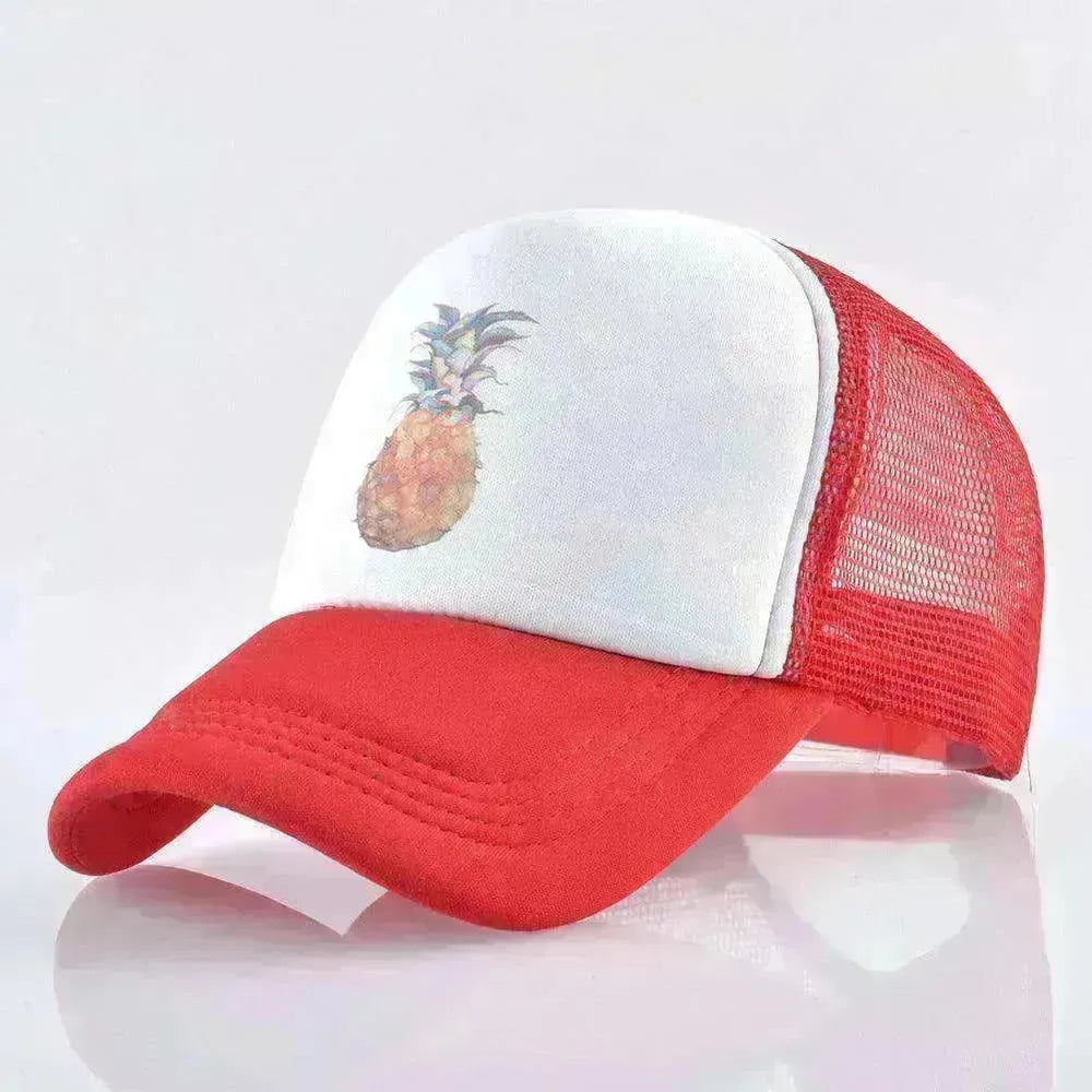 Men's And Women's Baseball Caps Fashion Pineapple Print - EX-STOCK CANADA