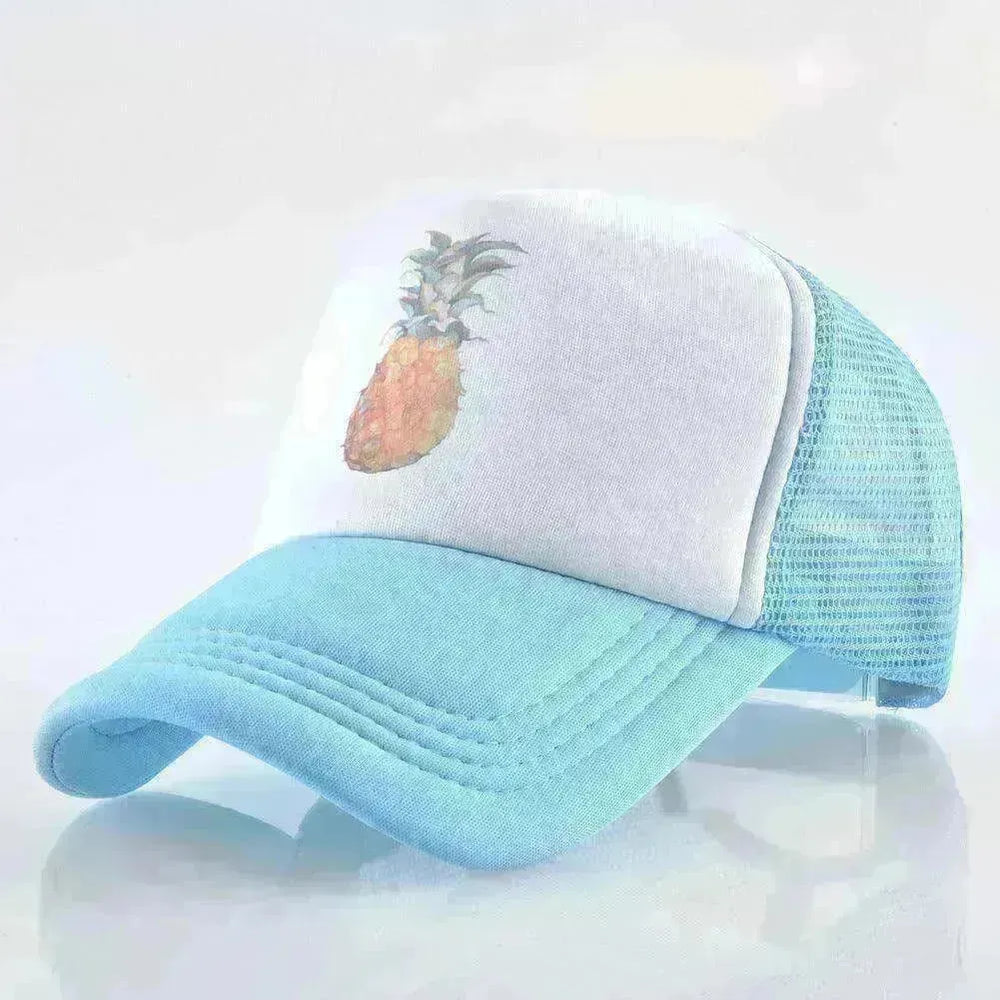 Men's And Women's Baseball Caps Fashion Pineapple Print - EX-STOCK CANADA