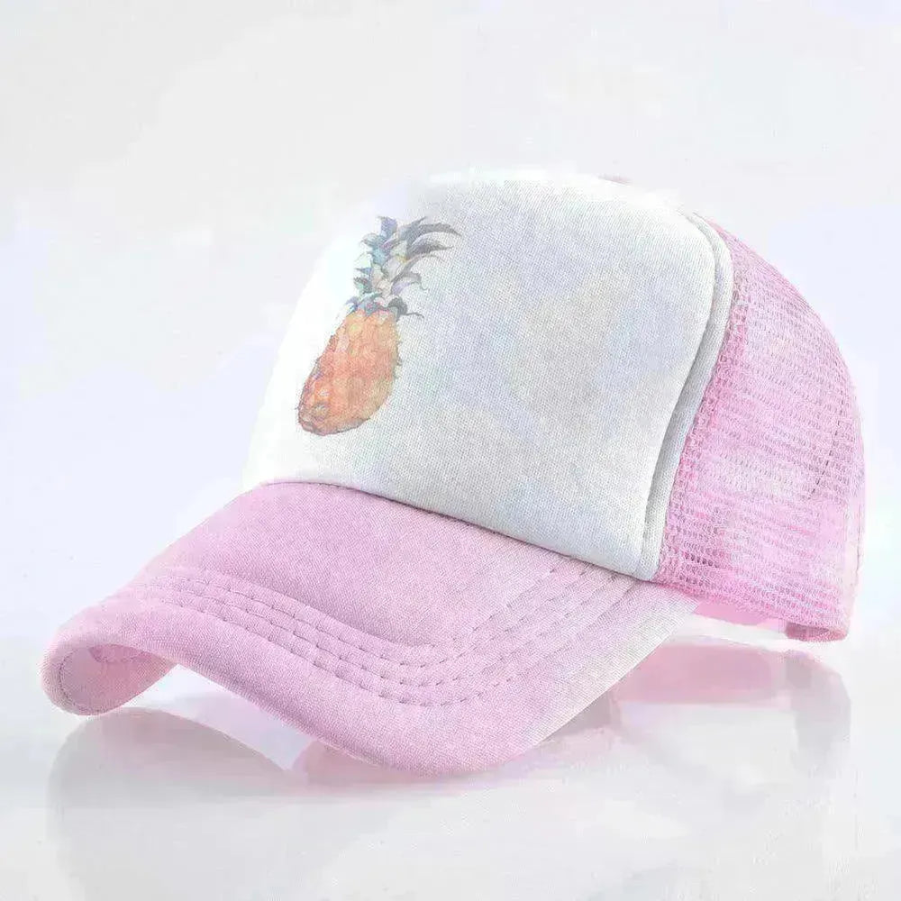 Men's And Women's Baseball Caps Fashion Pineapple Print - EX-STOCK CANADA