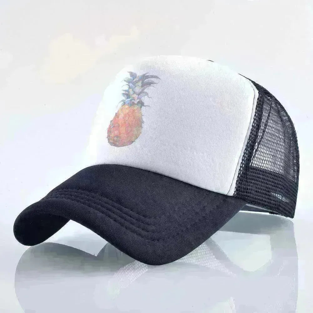 Men's And Women's Baseball Caps Fashion Pineapple Print - EX-STOCK CANADA