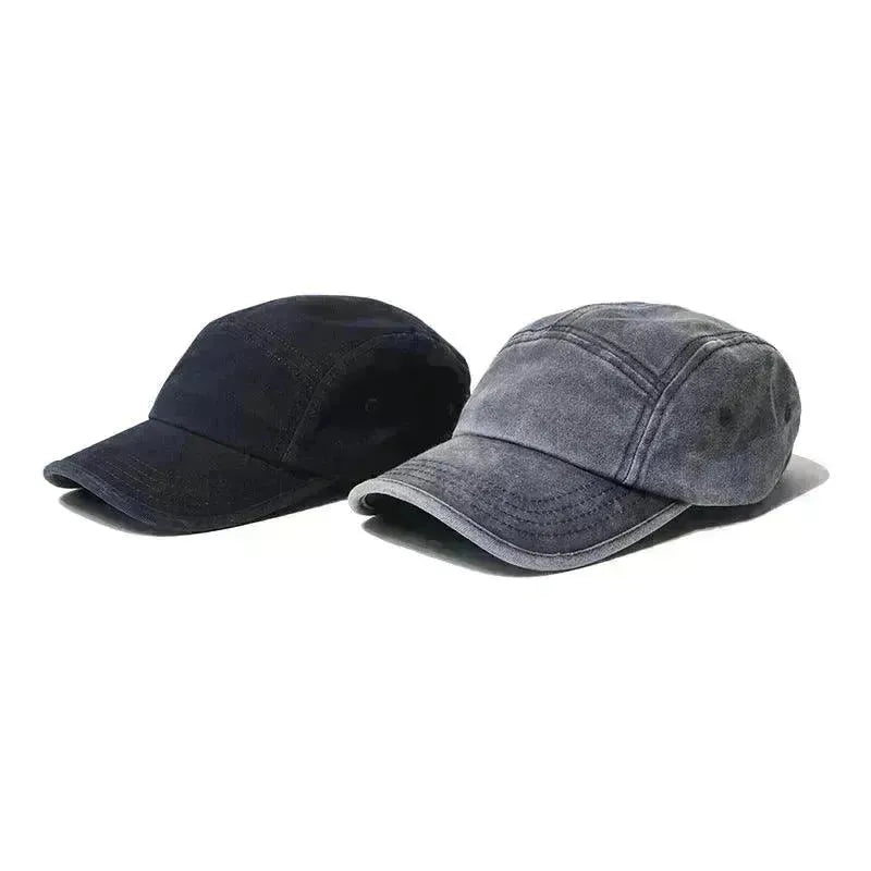 Men's And Women's Old Five-piece Baseball Caps Washed Retro - EX-STOCK CANADA