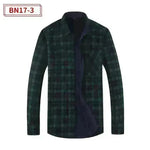 Men's Fashion Leisure Warm Plaid Shirt Coat - EX-STOCK CANADA