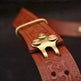 Men's Leisure Leather Belt With Woven Pattern - EX-STOCK CANADA