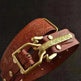 Men's Leisure Leather Belt With Woven Pattern - EX-STOCK CANADA