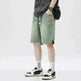 Men's Loose Casual Starry Sky Pattern Denim Shorts - EX-STOCK CANADA