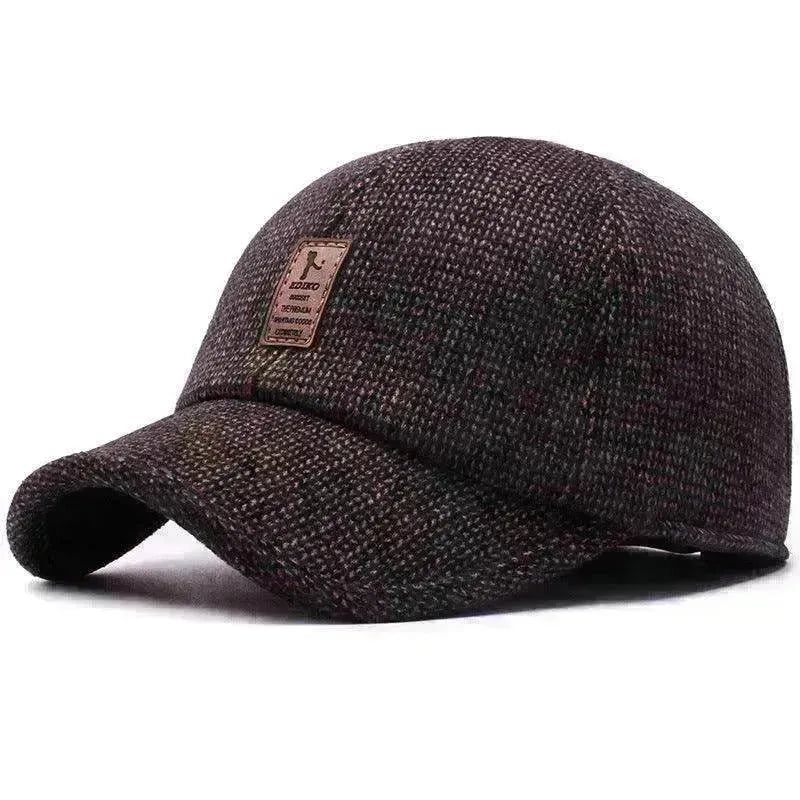 Men's Middle-aged And Elderly Woolen Baseball Caps - EX-STOCK CANADA