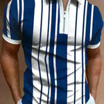 Men's Polo Short-Sleeve Summer Hedging Style Shirt - EX-STOCK CANADA