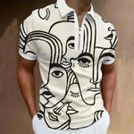 Men's Polo Short-Sleeve Summer Hedging Style Shirt - EX-STOCK CANADA