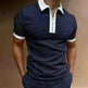Men's Polo Short-Sleeve Summer Hedging Style Shirt - EX-STOCK CANADA