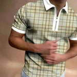 Men's Polo Short-Sleeve Summer Hedging Style Shirt - EX-STOCK CANADA