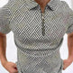 Men's Polo Short-Sleeve Summer Hedging Style Shirt - EX-STOCK CANADA