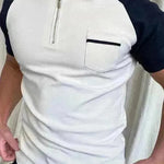 Men's Polo Short-Sleeve Summer Hedging Style Shirt - EX-STOCK CANADA