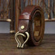Men's Retro Thick Vegetable Tanned Cowhide Leather Belt - EX-STOCK CANADA