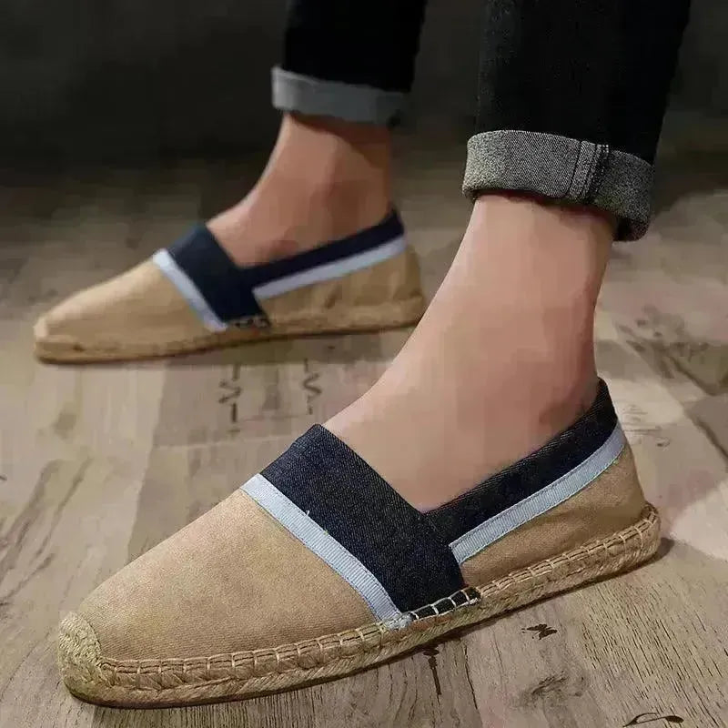 Men's Shoes Casual Shoes Straw Shoes Canvas Shoes - EX-STOCK CANADA