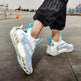 Men's Shoes Spring New Gym Mesh Shoes Casual Running Shoes Trendy Shoes Student Sports Shoes - EX-STOCK CANADA