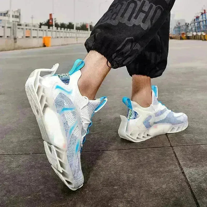 Men's Shoes Spring New Gym Mesh Shoes Casual Running Shoes Trendy Shoes Student Sports Shoes - EX-STOCK CANADA