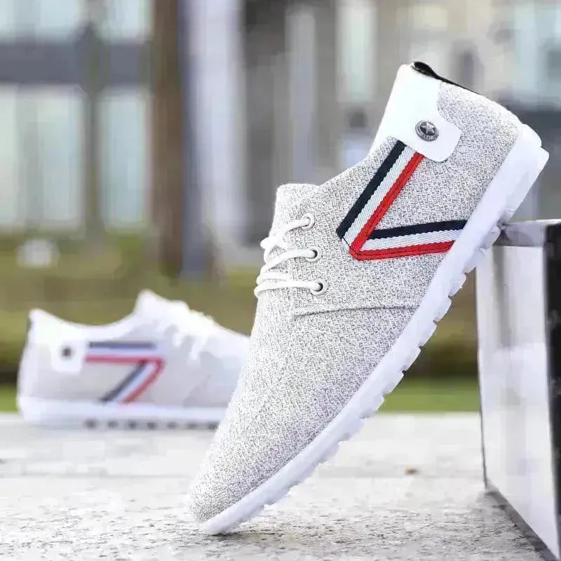 Men'S Soft-Soled Canvas Shoes, Sports And Leisure Old Beijing Cloth Shoes, Peas Shoes - EX-STOCK CANADA