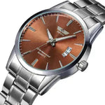 Men's steel single-day watches, non-mechanical, wholesale foreign trade - EX-STOCK CANADA