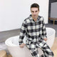 Men's Warm Cloth Flannel Pajama Suit - EX-STOCK CANADA