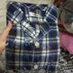 Men's Warm Cloth Flannel Pajama Suit - EX-STOCK CANADA