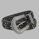 Men Women Alloy Belt Punk Rock Rivet Rhinestone - EX-STOCK CANADA