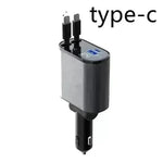 Metal Car Charger 100W Super Fast Charging Car USB And TYPE-C Adapter - EX-STOCK CANADA