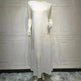 Middle East Arab Fashion Bright Silk Satin Robe Women's Clothing - EX-STOCK CANADA