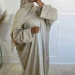 Middle East Dubai Turkey Autumn And Winter Cardigan Dress - EX-STOCK CANADA