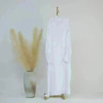Middle East Dubai Turkey Solid Color Dress - EX-STOCK CANADA