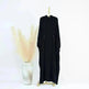 Middle East Dubai Turkey Solid Color Dress - EX-STOCK CANADA