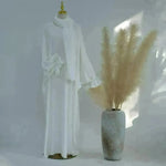 Middle East Dubai Turkey Solid Color Dress Leisure - EX-STOCK CANADA
