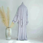 Middle East Dubai Turkey Solid Color Dress Leisure - EX-STOCK CANADA