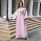 Middle East Foreign Trade Arab Robe New Embroidered Women's Gown - EX-STOCK CANADA