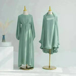 Middle East Turkey Drawstring Sleeve Dress - EX-STOCK CANADA