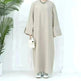 Middle East Turkey Loose Plus Size Elegant Dress Robe - EX-STOCK CANADA