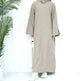 Middle East Turkey Loose Plus Size Elegant Dress Robe - EX-STOCK CANADA