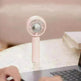 Mini Handheld Mute Fan Semiconductor Refrigeration Cooling Portable Air Conditioner Battery USB Rechargeable Fan Outdoor - EX-STOCK CANADA