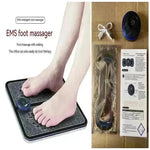 Mini Massage Pad Smart LCD Display Electrotherapy Massager Cervical Spine Waist Back Butterfly Instrument Pocket - EX-STOCK CANADA