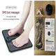 Mini Massage Pad Smart LCD Display Electrotherapy Massager Cervical Spine Waist Back Butterfly Instrument Pocket - EX-STOCK CANADA