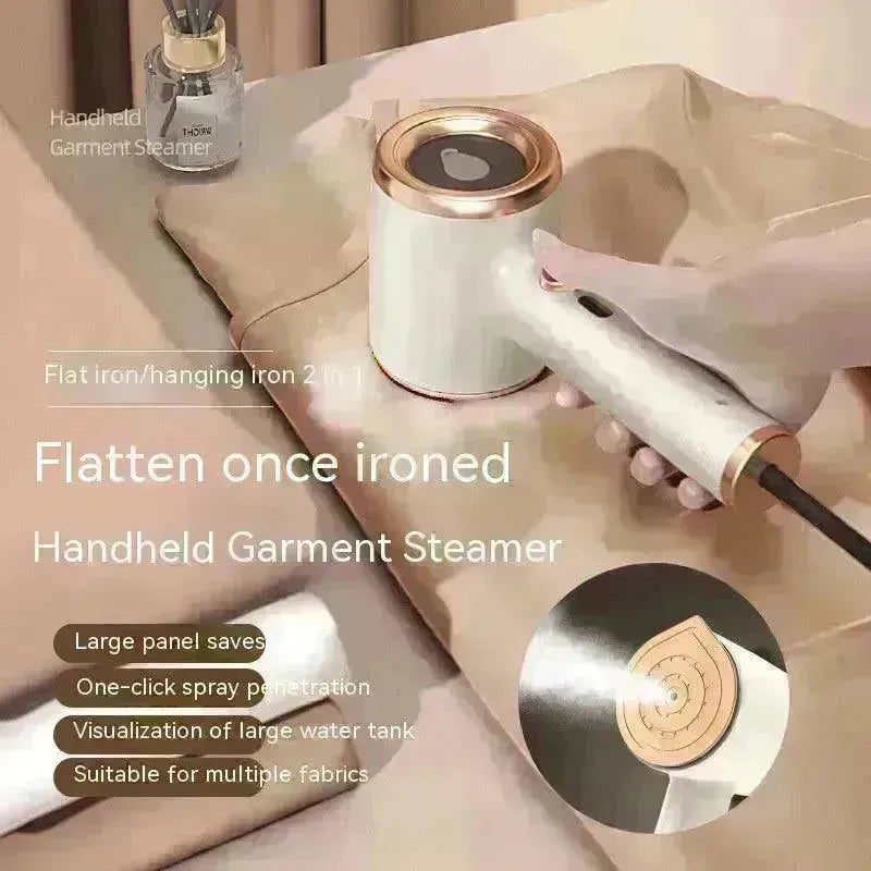 Mini Portable Handheld Garment Steamer Fabric Steam Iron For Clothes Travel Home Appliances Vertical US Plug Ironing Machine - EX-STOCK CANADA