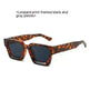 Minimalist And Versatile European And American Thick Frame Sunglasses - EX-STOCK CANADA
