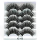 Mink False Eyelashes 3D False Eyelashes Five Pairs Of Soft Cotton Stalk Eyelashes - EX-STOCK CANADA